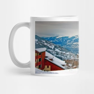 Montchavin Les Coches French Alps France Mug